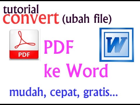 pindahkan word ke pdf